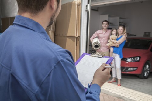 House removal service for a local Greenwich property
