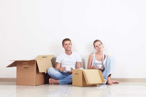 Areas covered for house removals around Greenwich